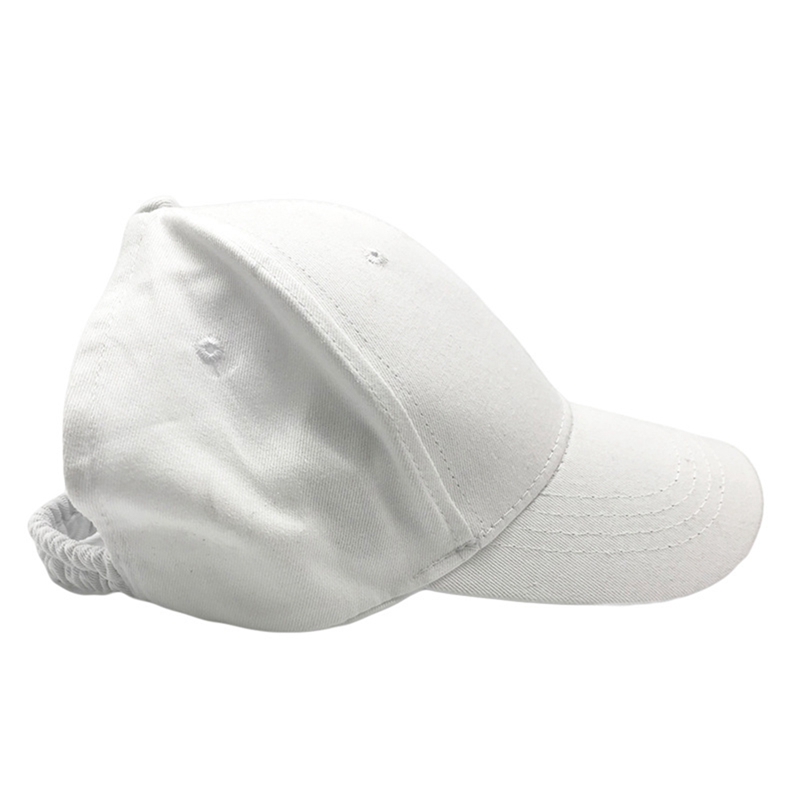 Sun hat summer women's leisure sunshade caps cotton sunscreen sun pony cap beach tennis cap 4 colors