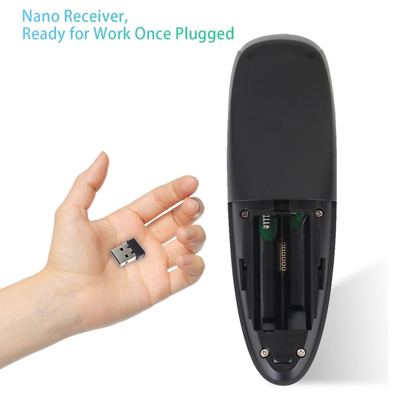 G10 Smart Voice Remote Control 2.4G RF Gyroscope Backlit Wireless Air Mouse G10S PRO for X96 mini H96 MAX A95X F3 Android TV Box