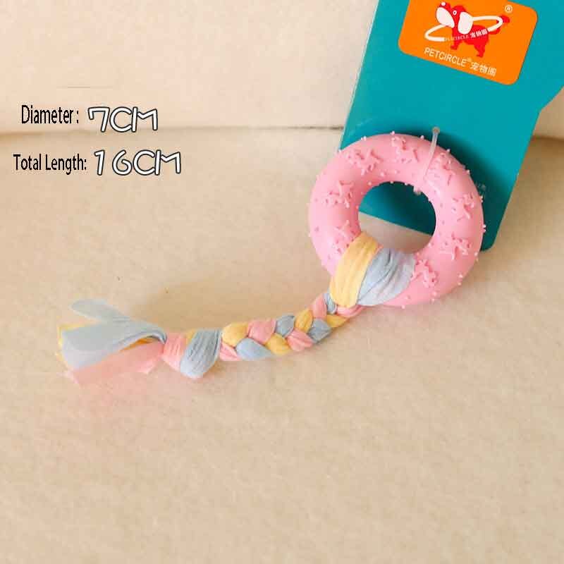 Small Dog Toys For Dogs Toy Puppy Interactive Dog Chew Toys Strong Rubber Puppy Baby Dogs Interactive Training: Chocolate