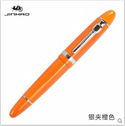 JINHAO 159 Schwarz Geschäft büro Mittel Feder Brunnen Stift Neue: R / 1.0MM