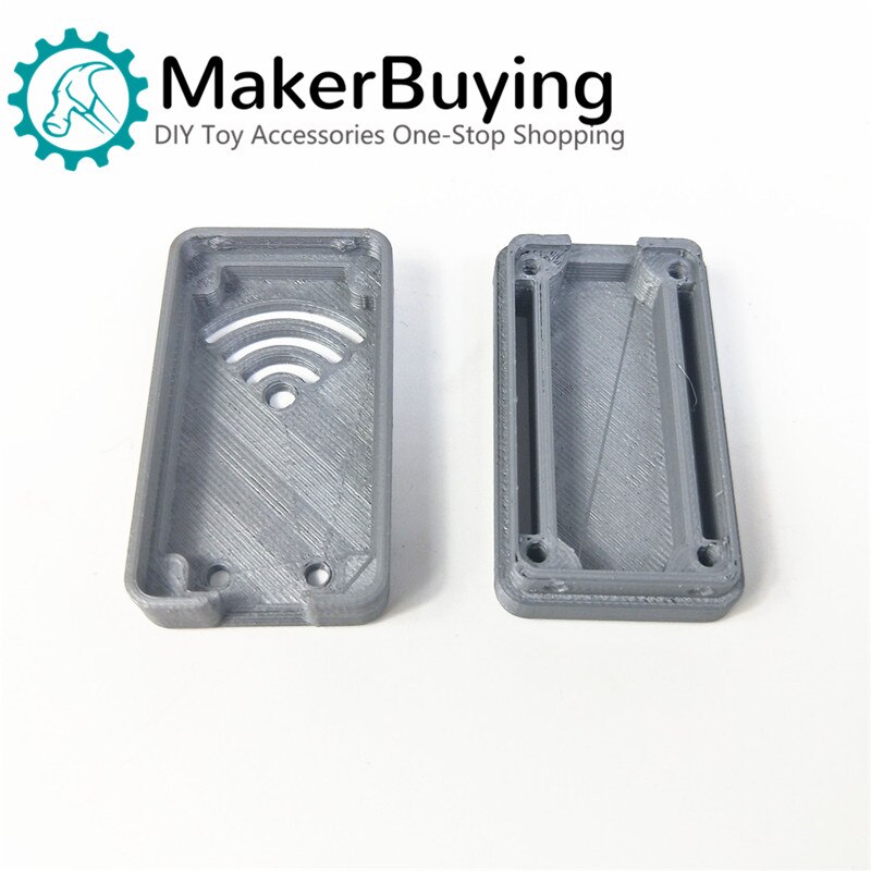 3D printing nodemcu shell silver Maker silver shell