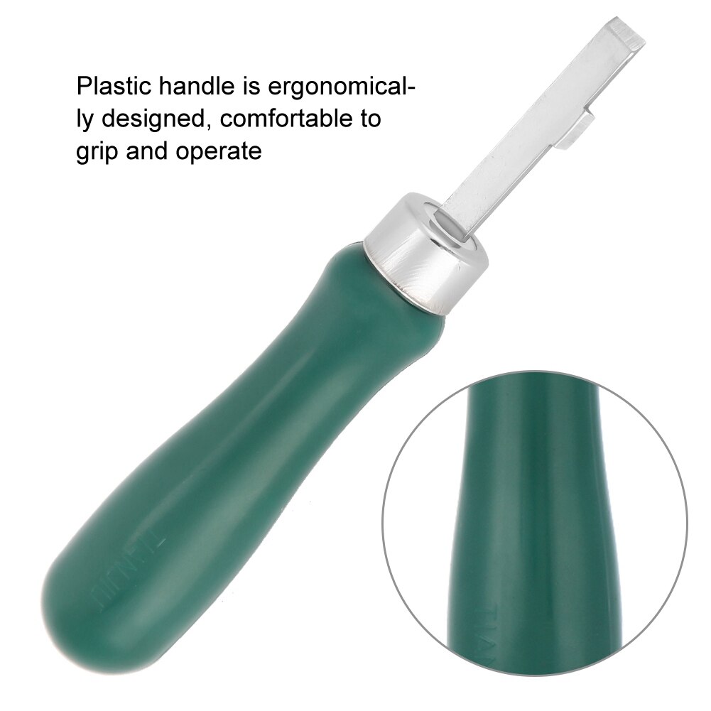 6848 Rvs Dubbele Niveau Drukken Case Horloge Back Cover Opener Mes horloge Repair Tool voor horlogemaker