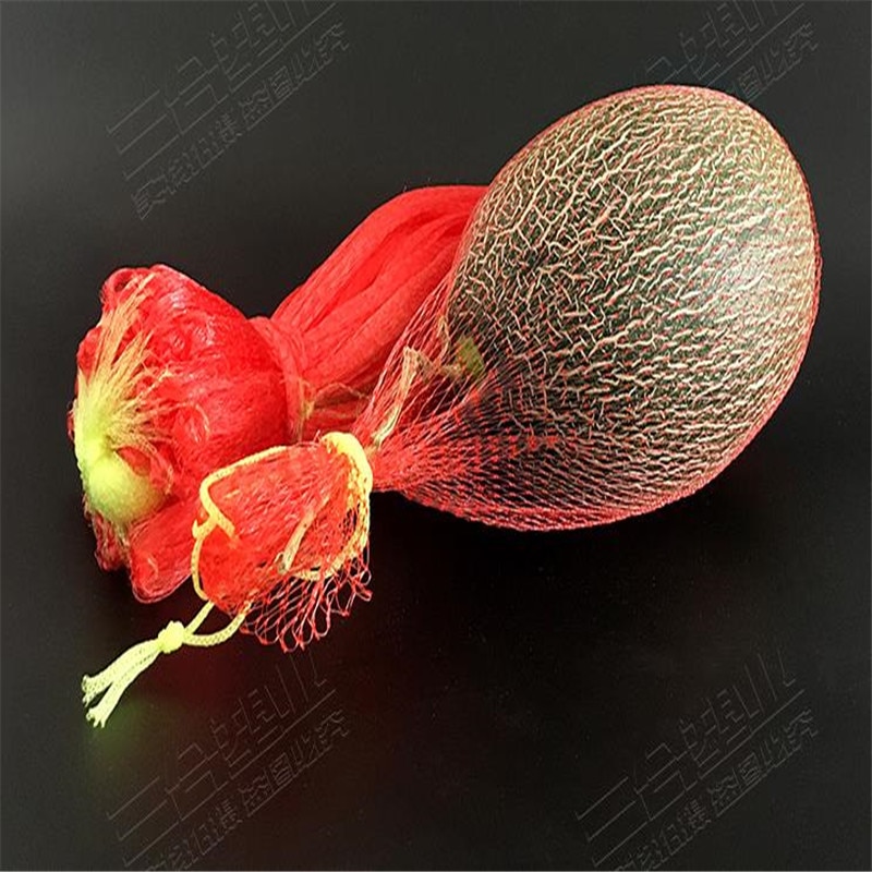 20 PCS Reusable Red Gardening net plastic mesh bags of fruit string bag Fruit growth mesh bag Home storage length 45cm