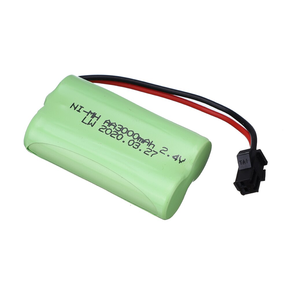 2.4 V 3000 Mah NI-CD Oplaadbare Batterij Met Lader Set Aa 2.4 V Batterij 3000 Mah Voor Afstandsbediening speelgoed Elektrisch Speelgoed