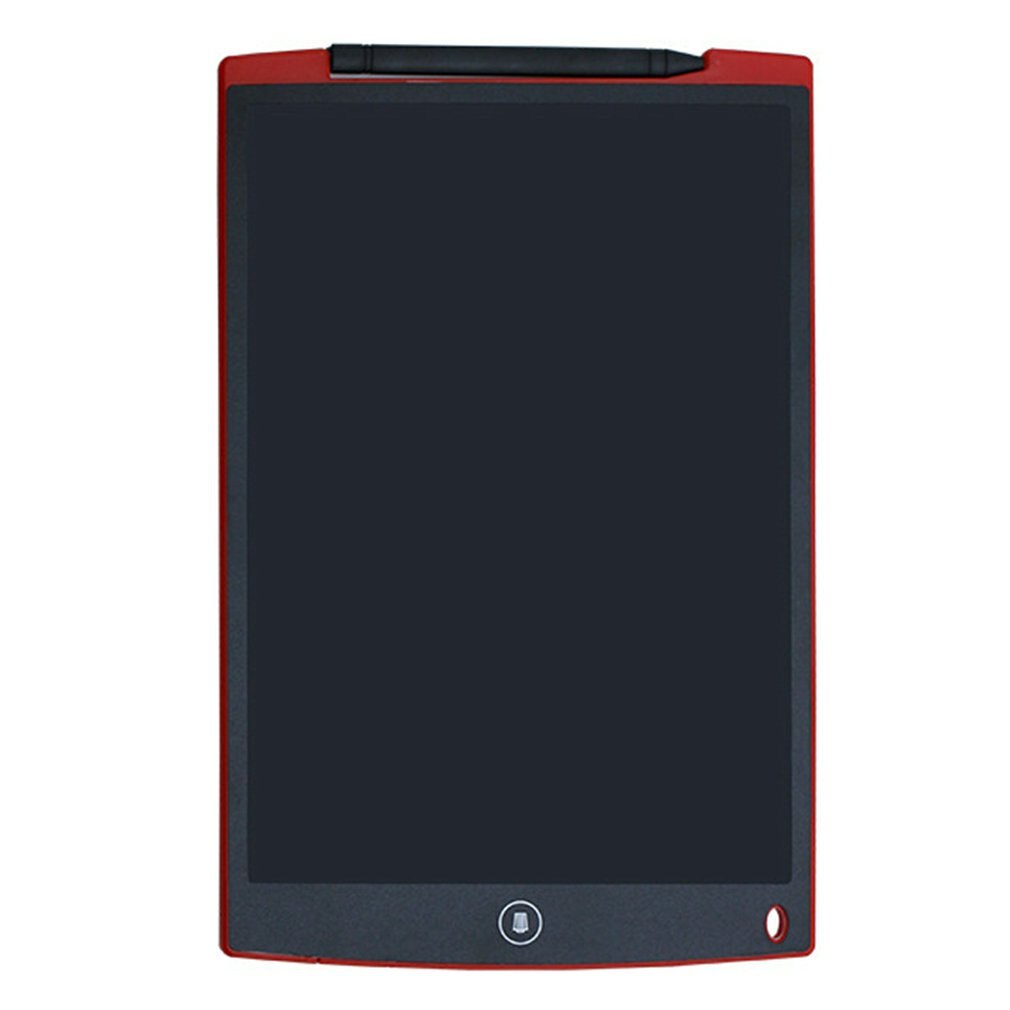 8.5/10/12inch LCD Writing Tablet Electronic Drawing Doodle Board Digital Handwriting Paperless Notepad For Kids And Adult: 12Inch red