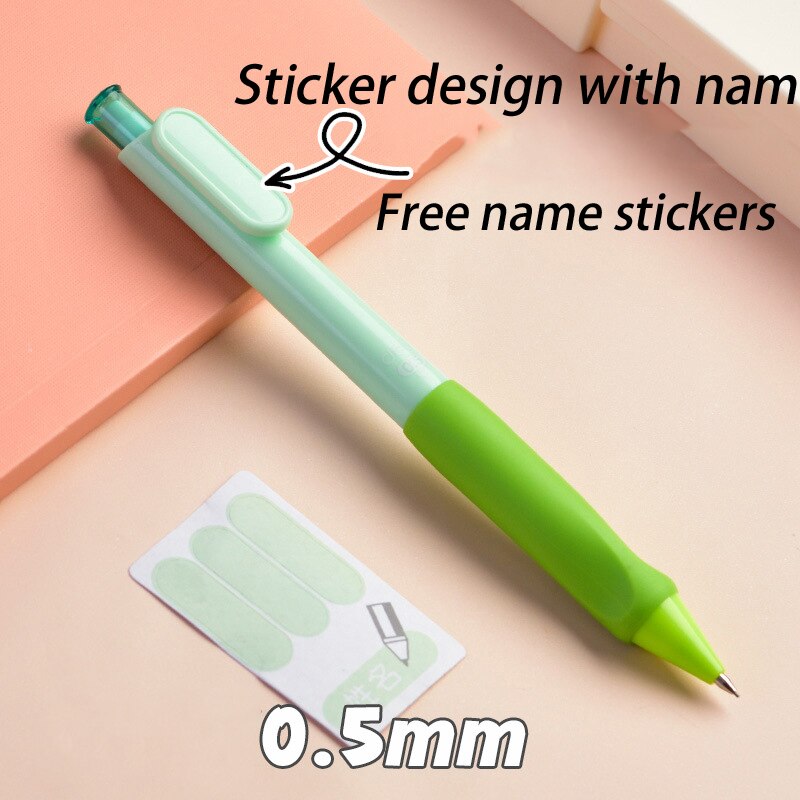 Lápices mecánicos de papelería para niños, útiles de papelería para pupila, bolígrafos pequeños y creativos, mecánicos: figure 4