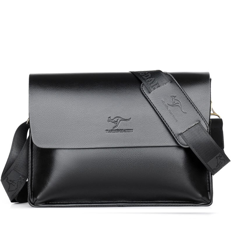 Neue Tasche Leder Umhängetaschen Schulranzen pu Leder lässig Geschäft Bote Tasche für Jahrgang Männlichen Schulter Tasche