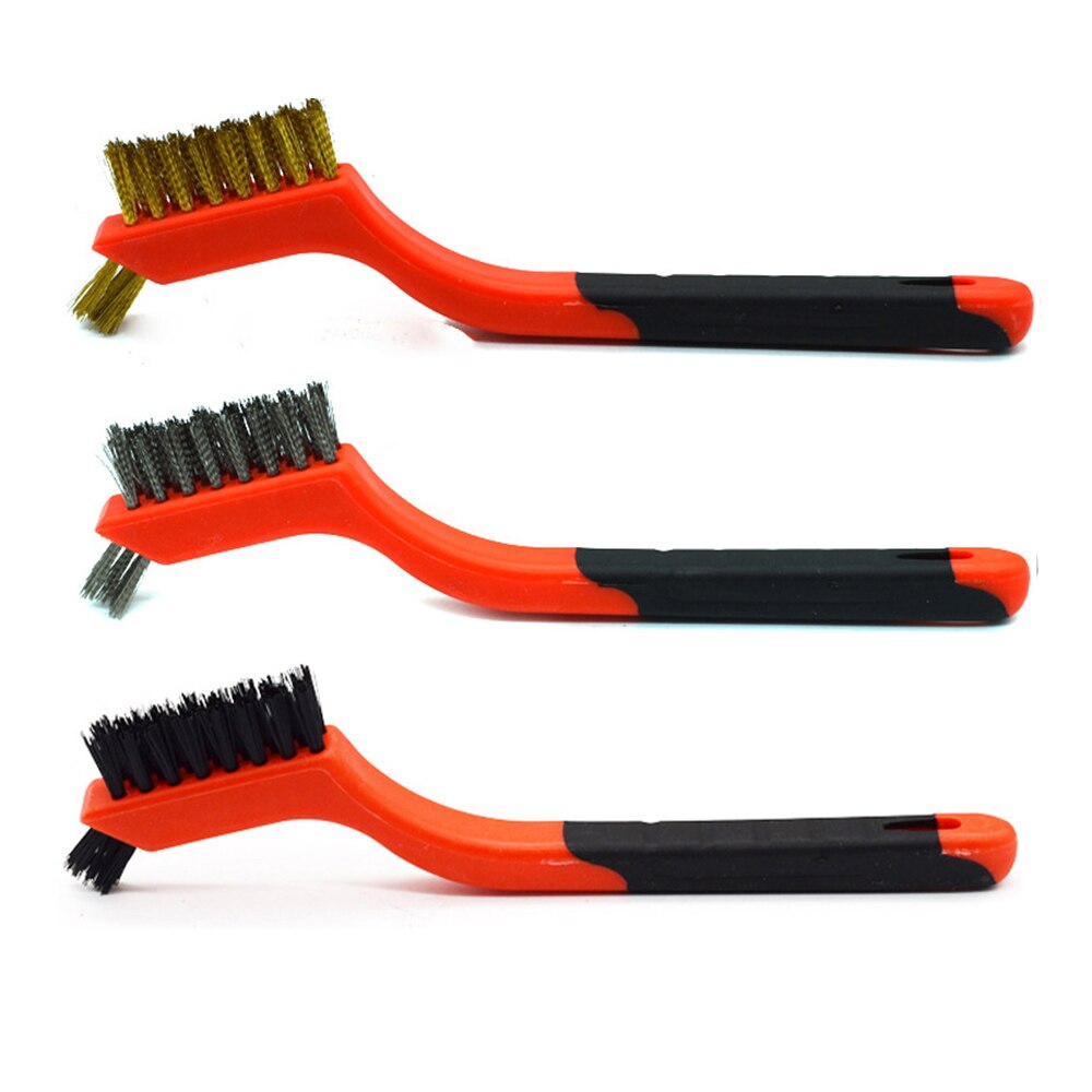 Verwijderen Roest Borstel Verf Polijsten Borstel Gereedschap Nylon Messing Draad Roestvrij Staaldraad Borstel Thuis Hand Tool