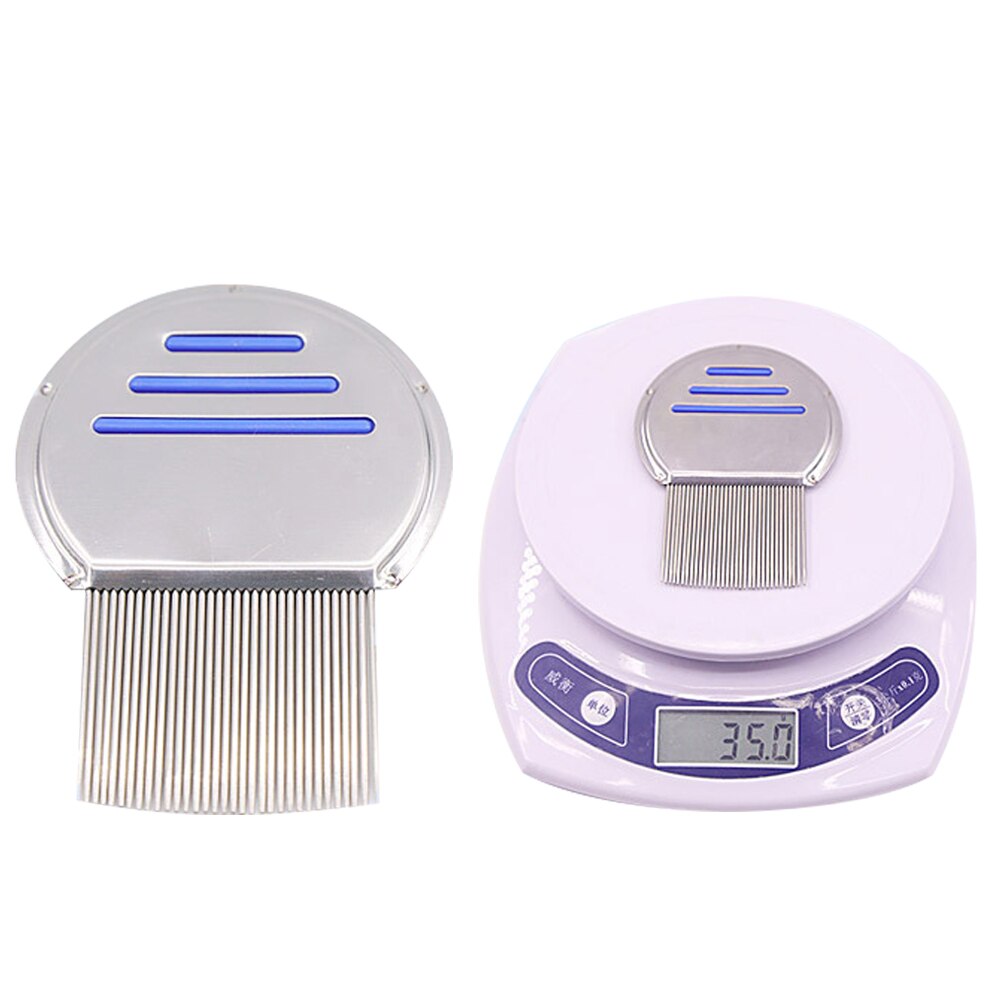 1pc novo terminator piolhos pente novo gato cão metal cabeça de piolhos pente fino dente pulga fugir lidar com suprimentos animais de estimação ferramenta de aliciamento