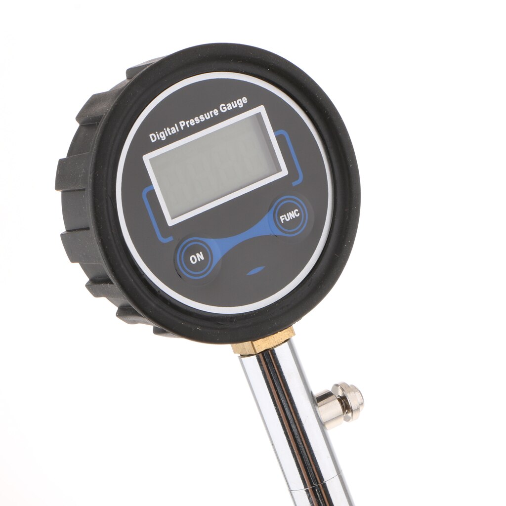 Portable Auto Digital Tire Inflator Air Pump &amp; LED Lamp Pressure Gauge