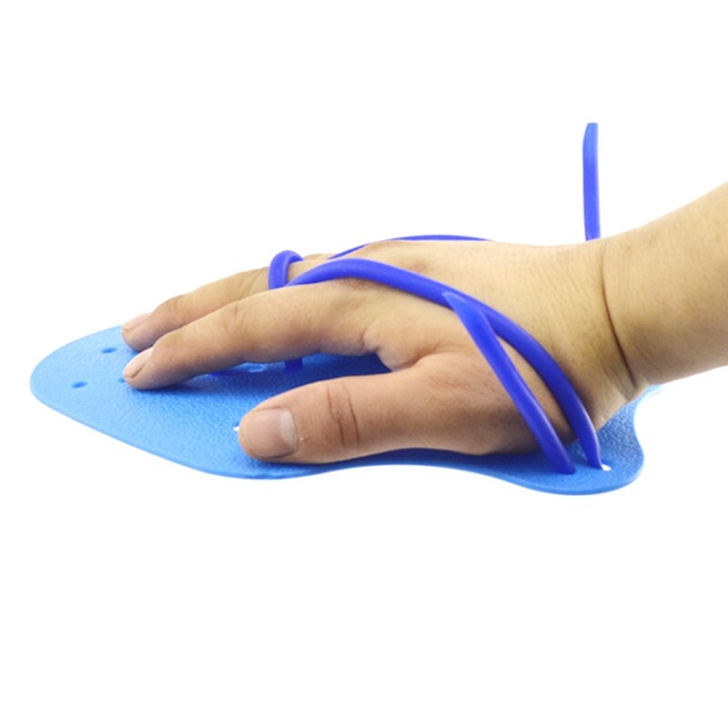 1 par svømmehansker med svømmehud palmer vannski slag treningspadler barn voksne dykkerhansker trening fingerløs