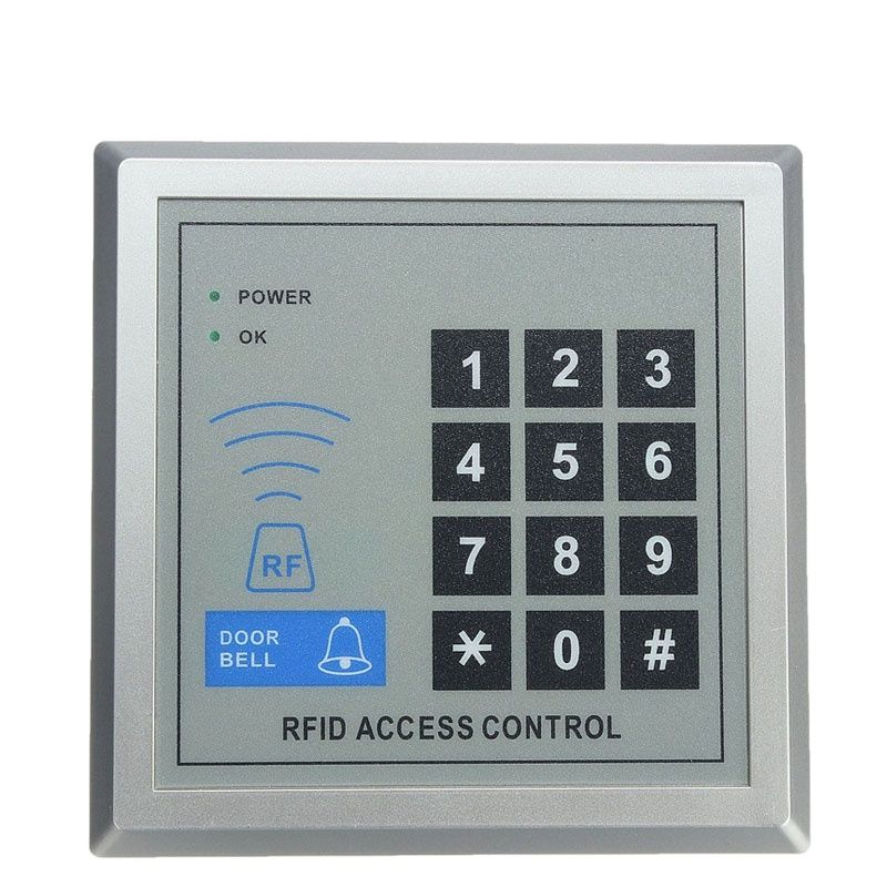 KINGJOIN Security password keyboard 125KHz RFID Proximity Entry Door Lock Access Control System 500User +10 Keys