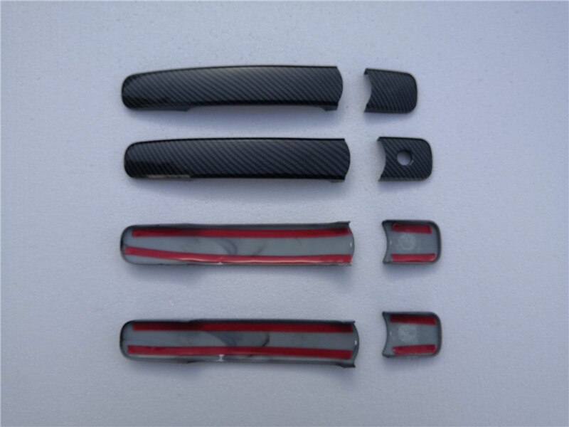 Accessoires pour Nissan x-trail X Trail T31 - | Coiffeurs de poignée de voiture en fiber de carbone, accessoires de bol pour Nissan