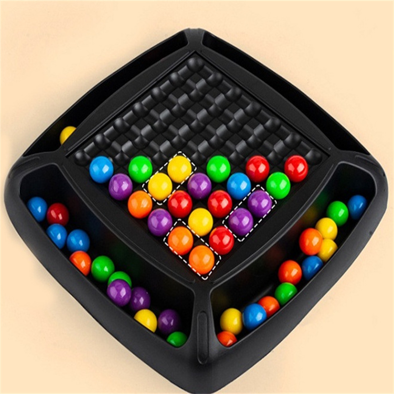 Rainbow Ball Elimination Puzzle Game Chess Children's Desktop Parent Child Toy Kindergarten Puzzle Rainbow Ball Toy