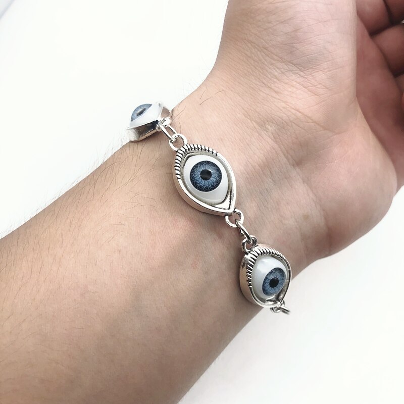 Goth Egirl Turkse Demon Evil Eye Armband Heks Geluk Grunge Indie Armband Esthetische Sieraden