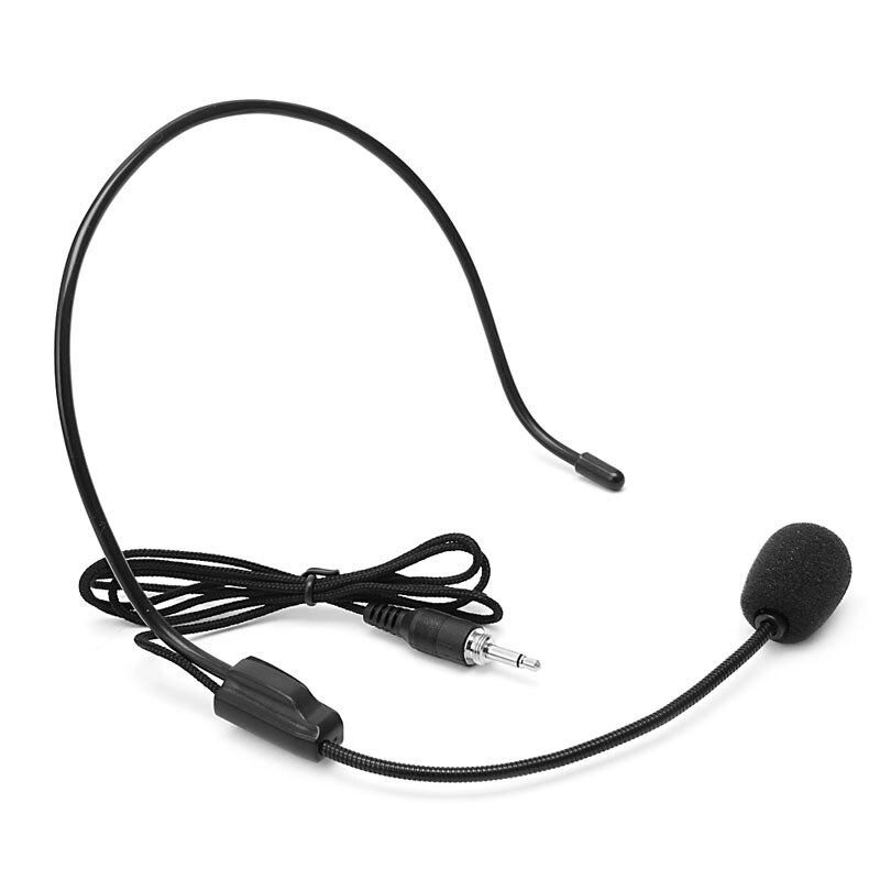 3.5mm Wired Microphone Voice Amplifier Headset Studio Conference Speech Speaker: Default Title