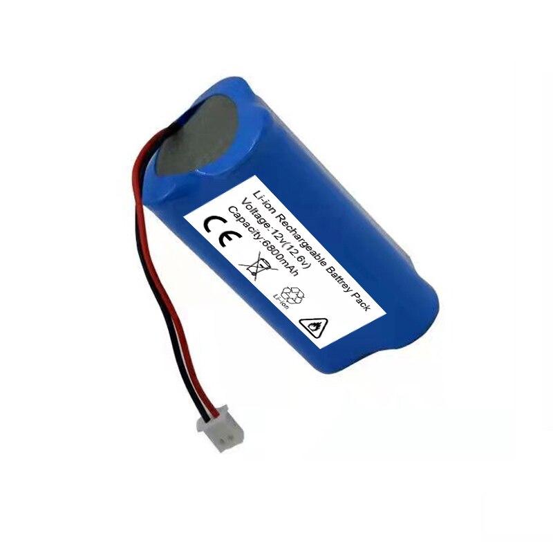 Portable 12V 6800mAh 18650 Lithium ion Rechargeable Battery pack 3S1P Speaker flashlight CCTV Camera GPS search light equipment