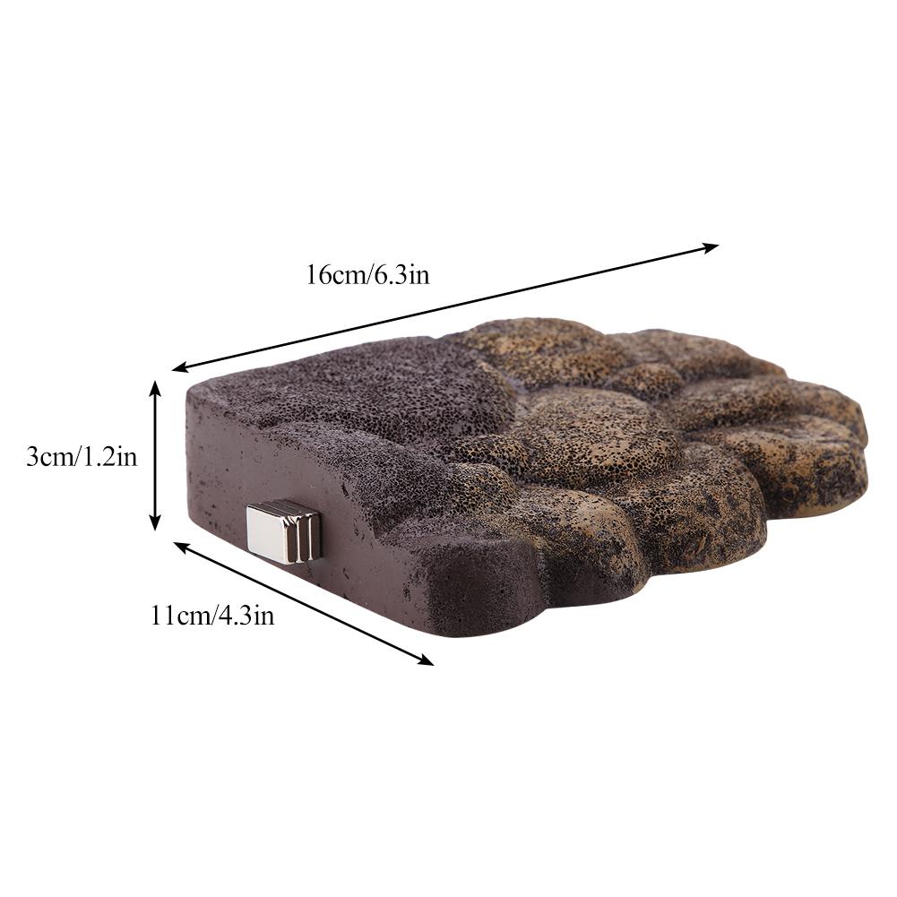 Reptiles Turtle Tank Floating Island Aquarium Aquatic Magnetic Basking Floating Island Platform Reptile Turtle Island Platform: Black