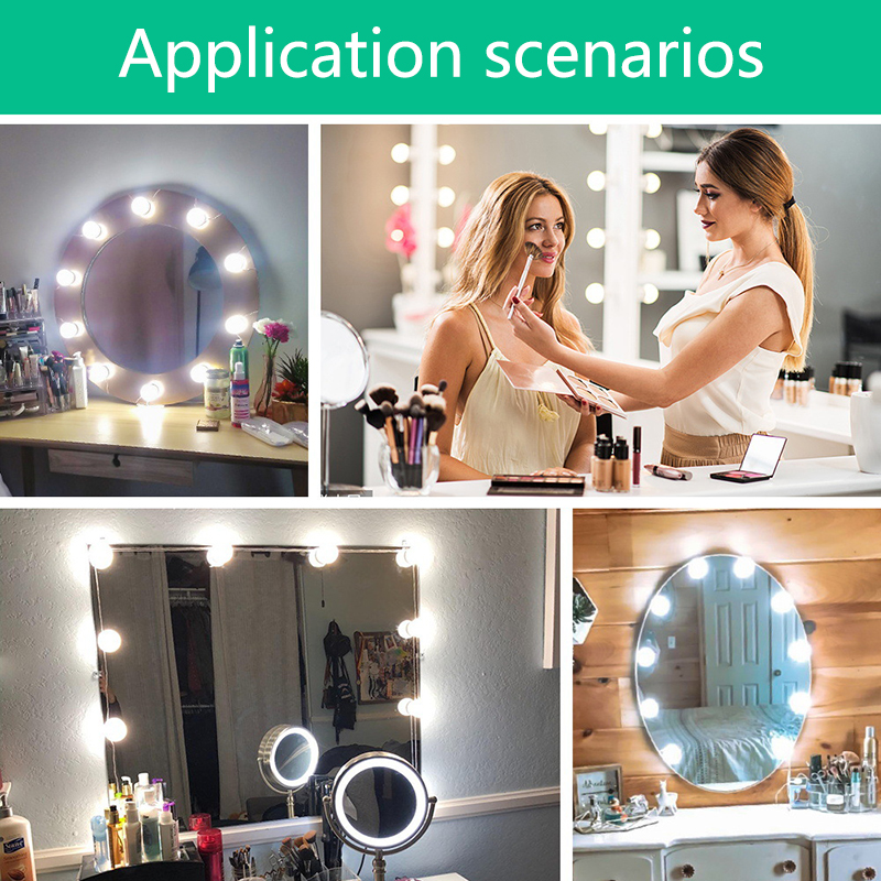 Verlichting Spiegel Make-Up Spiegel Badkamer Make-Up Met Verlichting Vanity Verlichting Verlichting Voor Badkamer Kaptafel Lichten Voor Muur