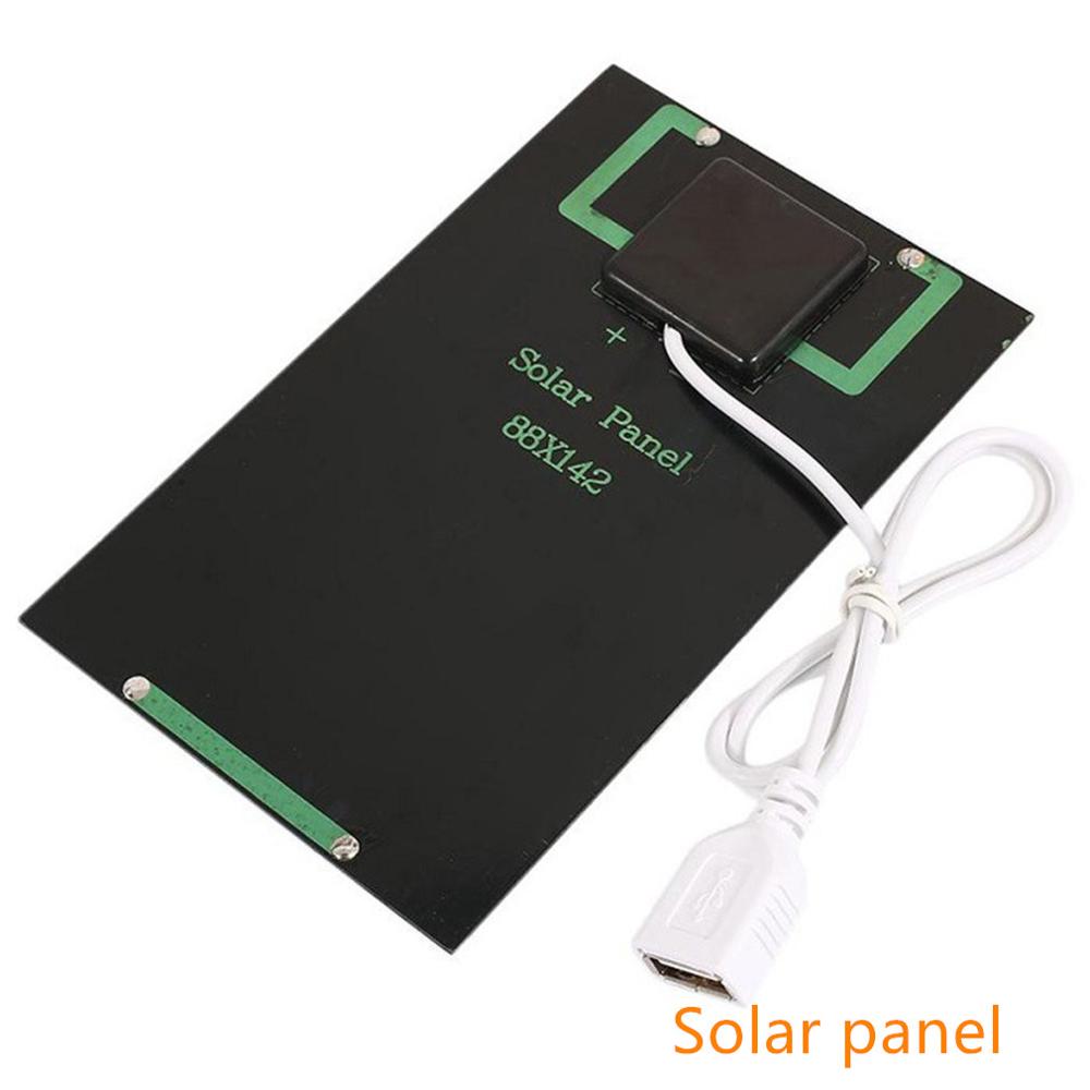 Solar Panel 5V Mini Solar System DIY Battery Cell Phone Chargers Portable Solar Cell 5W Solar Panels Generator Charger Panel