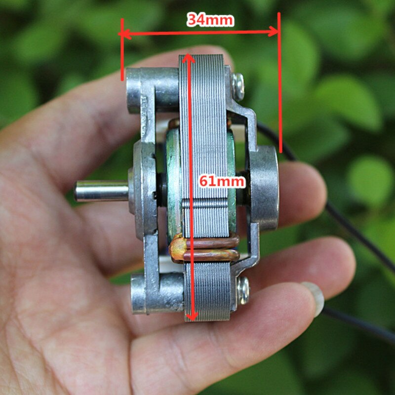 shaded pole asynchronous motor for Refrigerator microwave cooling fan motor ac shaded pole motors