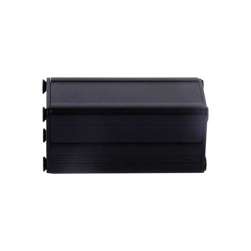 Electrical Junction Box Aluminum PCB Instrument Box Enclosure Electronic Cooling Case DIY 50x25x25mm Wire Connector Junction