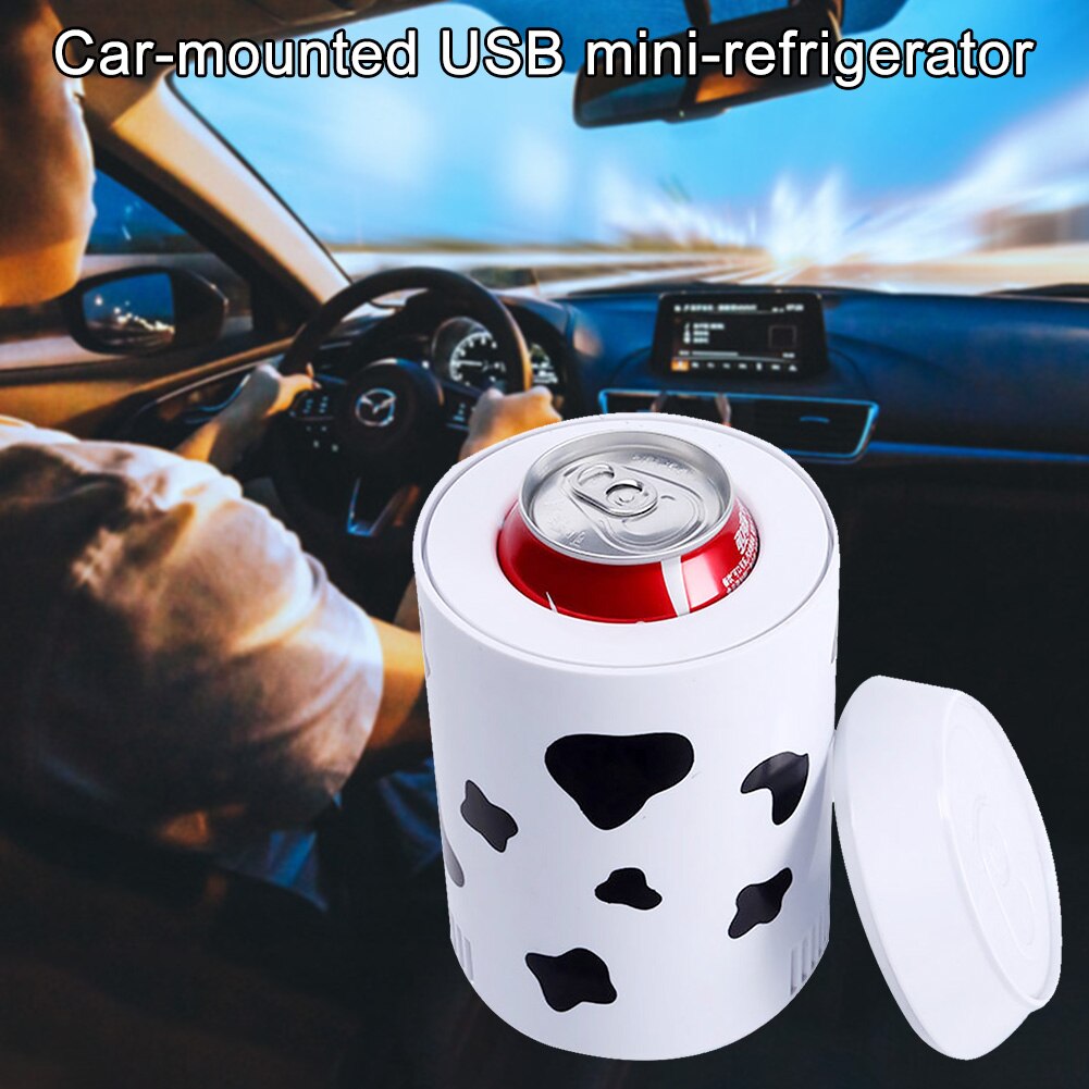 Refrigerador Semiconductor integrado, calentador de viaje, carga escolar, Mini USB, hogar, coche, nevera, oficina, dormitorio multifuncional, portátil