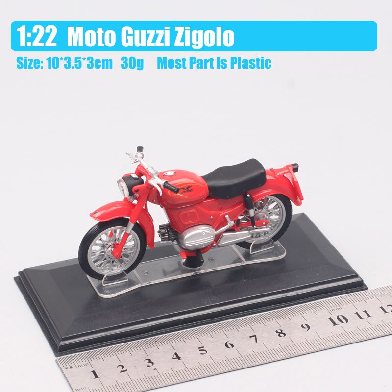 1/22 scala Starline Italeri Moto Guzzi V7 V11 Falcone Galleto Breva Normale corsa griso moto rcycle Giocattoli Pressofusi E Veicoli modello: Guzzi Zigolo