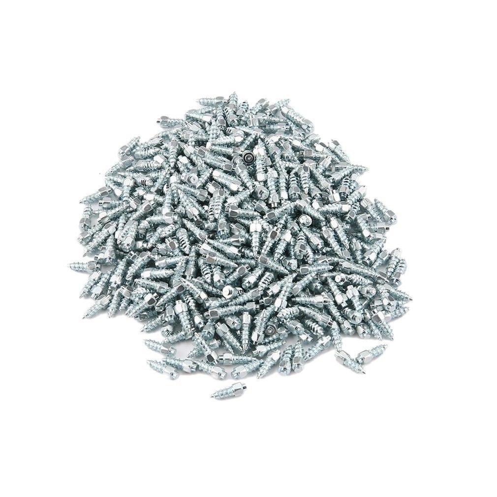 500 st/set 12*4mm bildäck dubbar skruv snöspikar hjuldäck snökedjor dubbar för bil fordon lastbil motorcykel däck vinter
