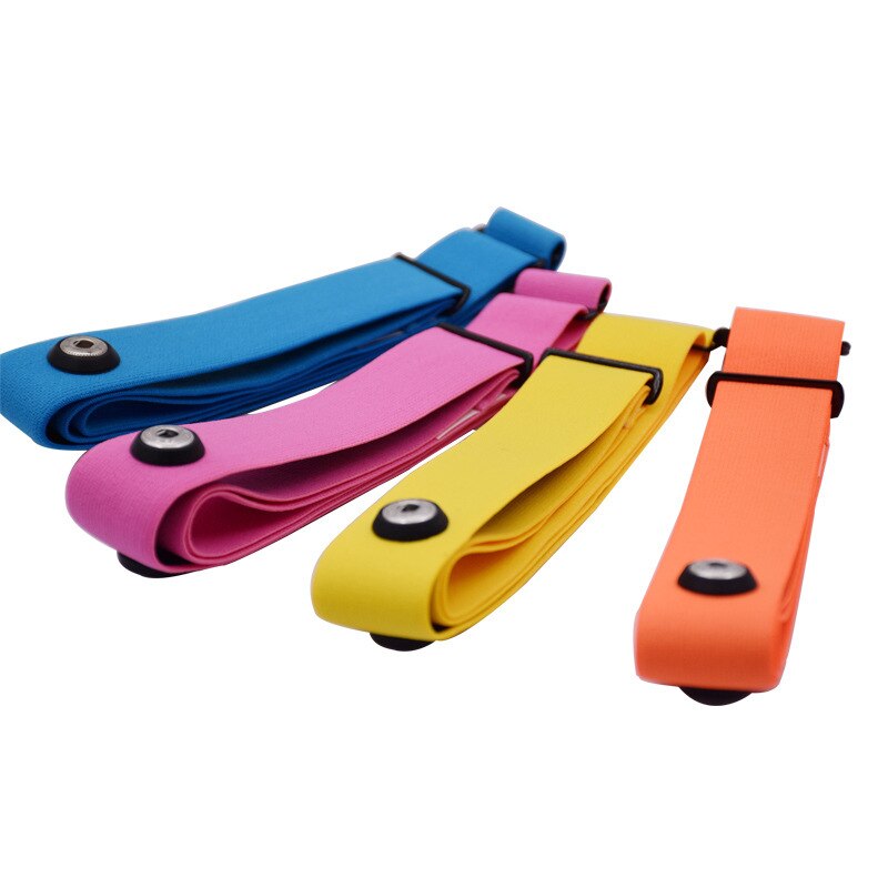 Correa de pecho para Polar H7, Wahoo, Garmin, Bryton, Magene, Coospo, Geonaute, TomTom, Monitor de ritmo cardíaco inalámbrico deportivo, banda HRM
