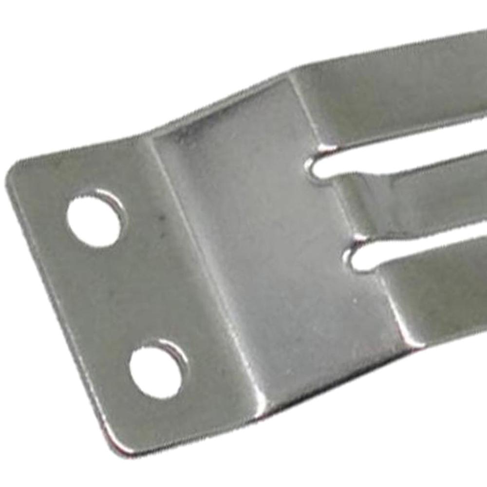 304 Stainless Steel Microphone Clip Hailers VHF CB Radio Boat Mic Clamp 1" x 1-15/16