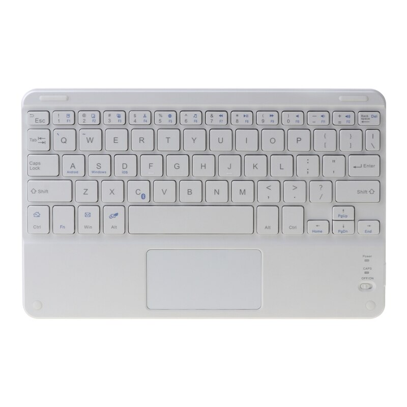 7/9/10 Inches Wireless Bluetooth Lightweight Keyboard with Touchpad Cellphone Tablet Keyboard Portable Travel Keypad