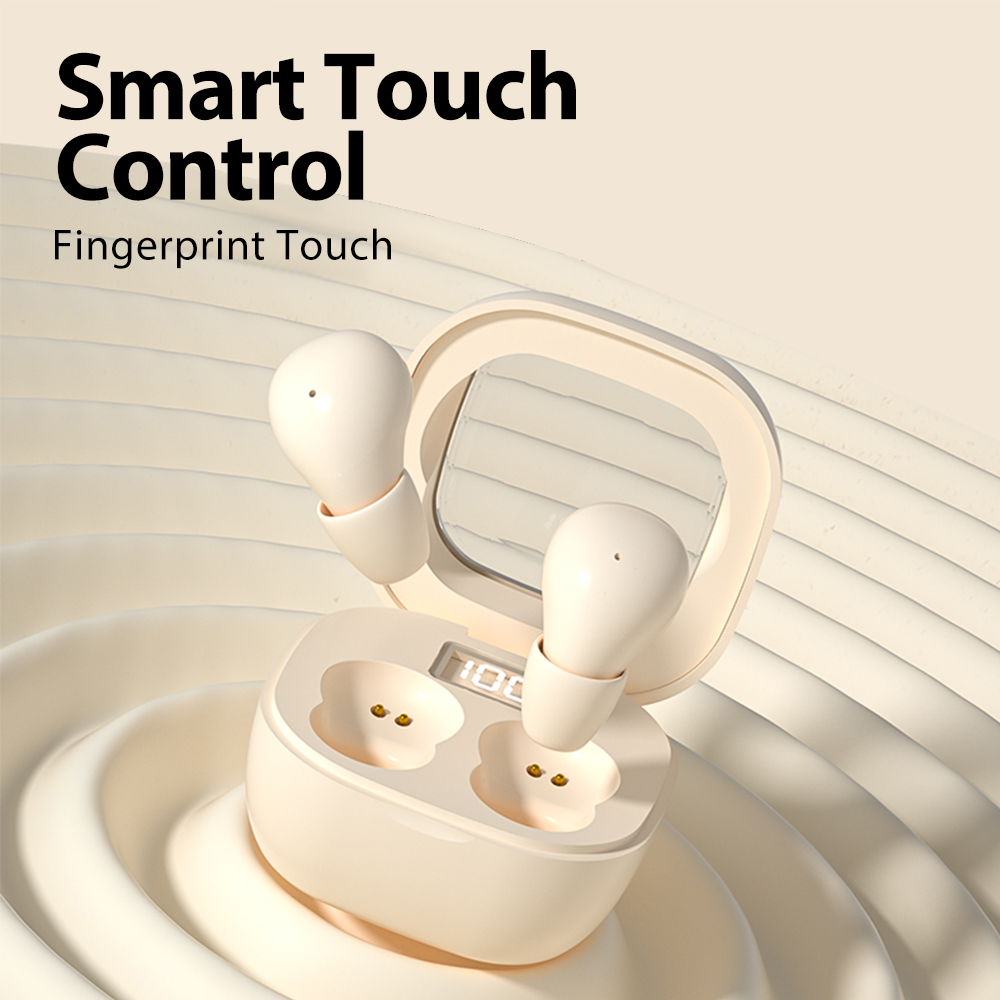 Mini Unsichtbare Kopfhörer TWS Bluetooth 5,3 Kopfhörer Drahtlose Heasets HIFI Stereo Lärm die Ermäßigung Ohrhörer Für iphone Xiaomi
