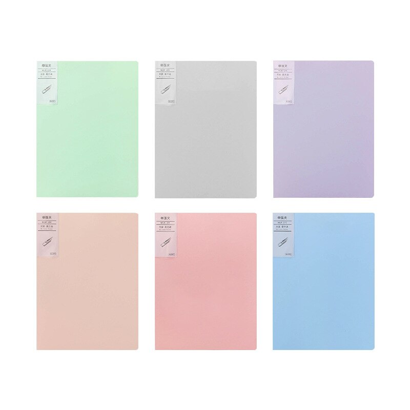 A4 File Document Folder Holder Organizer Strong Clamp Insert File Folder Plate Writing Board School Office Supply