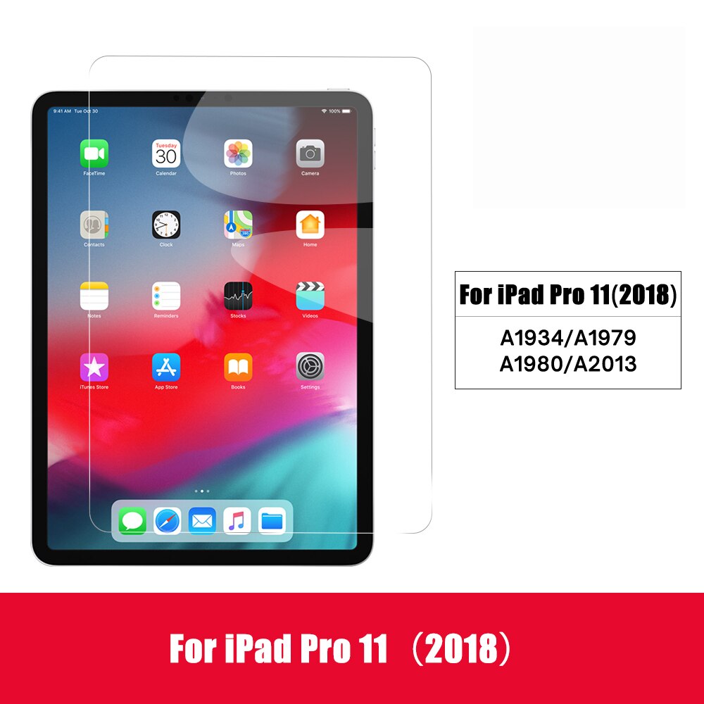 Dla 2019 iPad 10.2 2020 iPad Pro 11 Air 3 10.5 powietrza 4 10.9 ochraniacz ekranu szkło hartowane dla 9.7 iPad 5 6th Gen Mini 4 5 6: iPad 11 Pro 2018