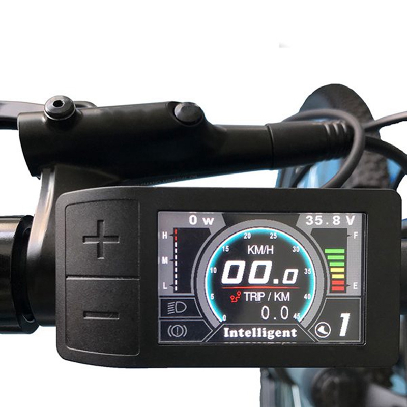 Electric Bicycle Display 500C 6 Pin LCD Display Speed Indicator Computer for Tongsheng TSDZ2 E-Bike Parts