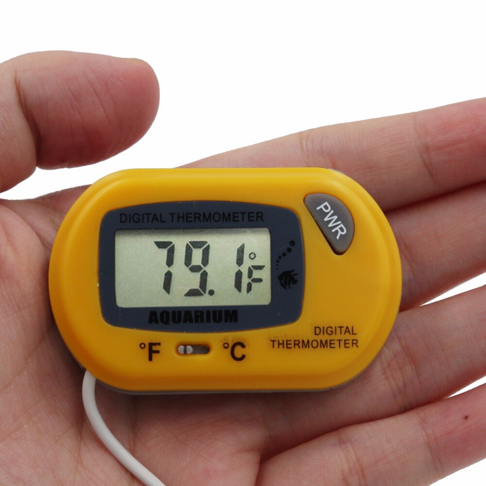 Digital LCD Display Thermometer Temperature Gauge with Sucker for Household Refrigerstor Fish Tank 20%off