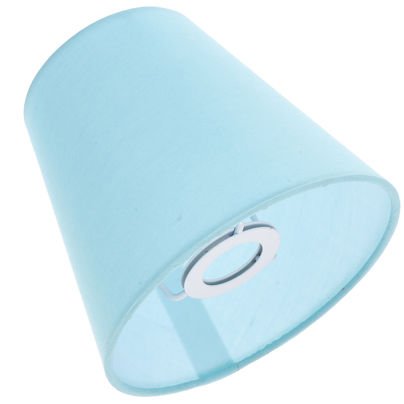 Kleiner Lampen schirm e14 Sockel retro-Stil Lampen schirm Stoff Jahrgang Lampen schirm: Blau
