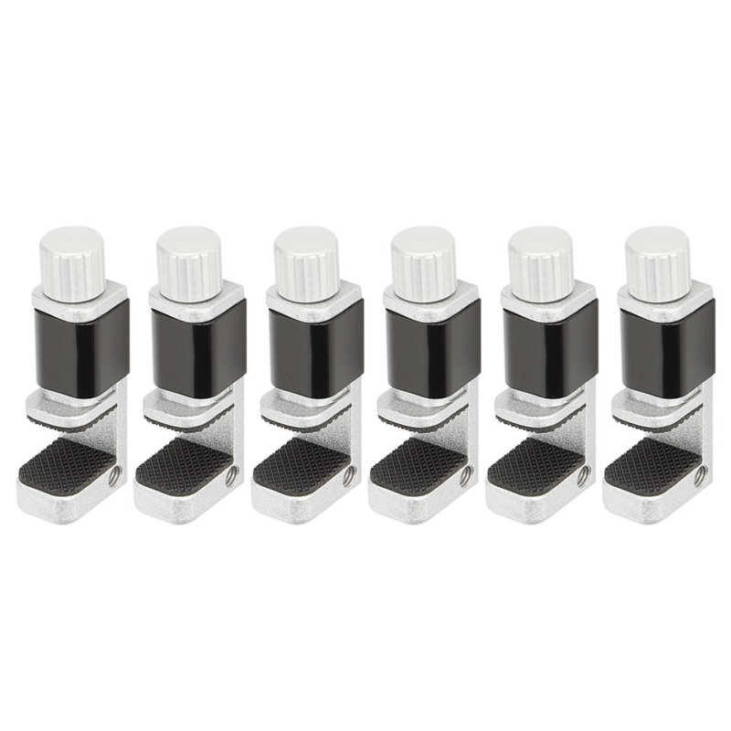6pcsPhone Tablet Adjustable Screen Fixing Fixture Clip Set Mobile Phone Screen Fixed Repair Tools Metal Fastening ClampAdjustale