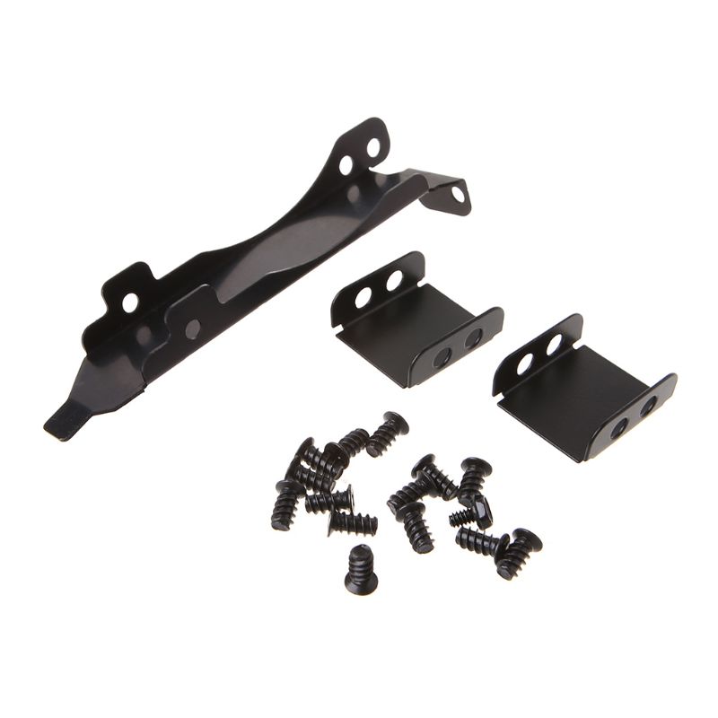Dual Fan Rack PCI Slot Cover Bracket 80-90mm Video Card Cooling Fan Buckle Black Metal X6HA