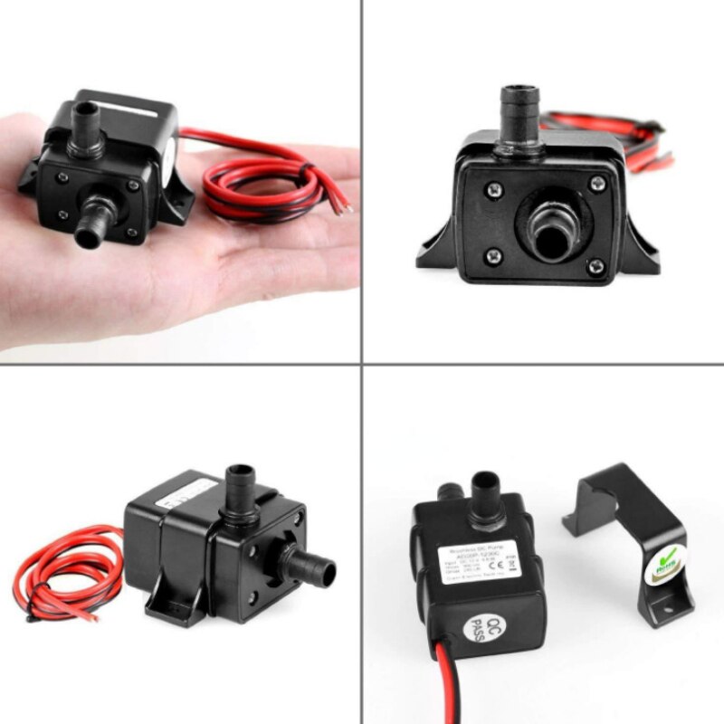 240L/H DC 12V 3M Mini Brushless Water Pumps Motor Submersible Water Pump