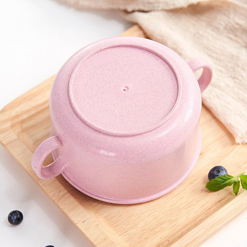 Cute Baby Cartoon Bamboo platos niños contenedor de alimentos plato de alimentación infantil 3 colores niños vajilla juego de cena TY0562
