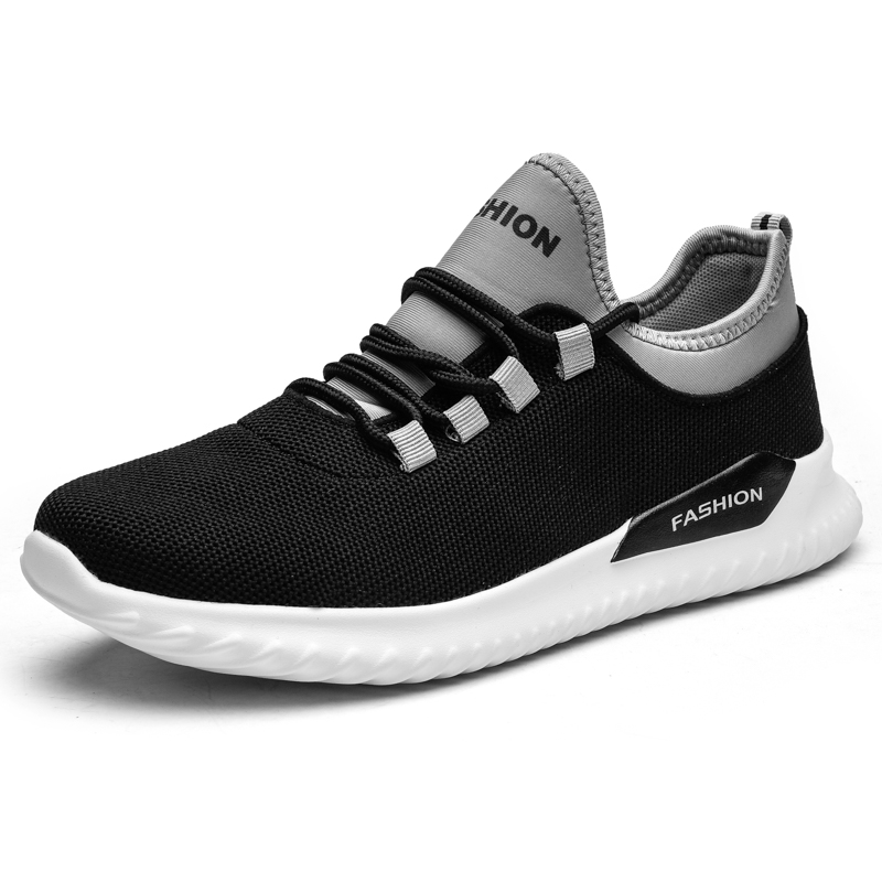 Tenis Masculino Heißer Männer Tennis Schuhe Licht draussen Joggen gehen Turnschuhe Männlichen Sport Schuhe Fitness Männer Ausbildung Schuhe: Schwarz grau / 8