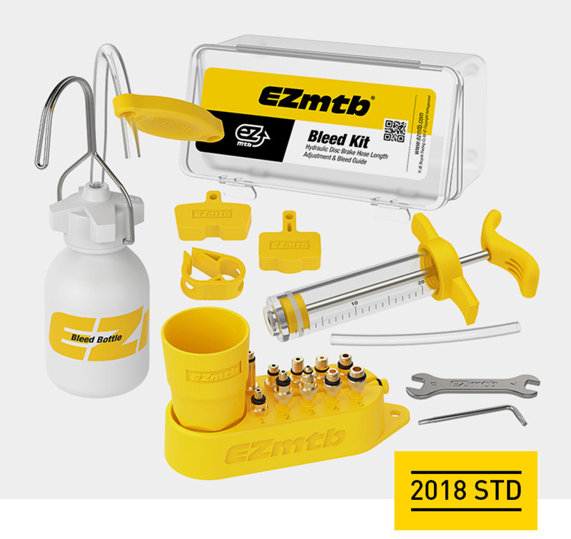 Bicycle Bleed Kit Hydraulic Disc Brake Universal Bike Repair Tool For Shimano magura hope tektro sram avid mula hayes Ezmtb: 2018std