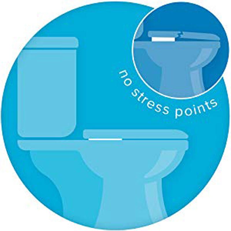 Toilet Seat with Bidet Fresh Water Spray and Self-Cleaning Nozzle and Hygienic Protection Grille, Not Electro-Mechanical Easy