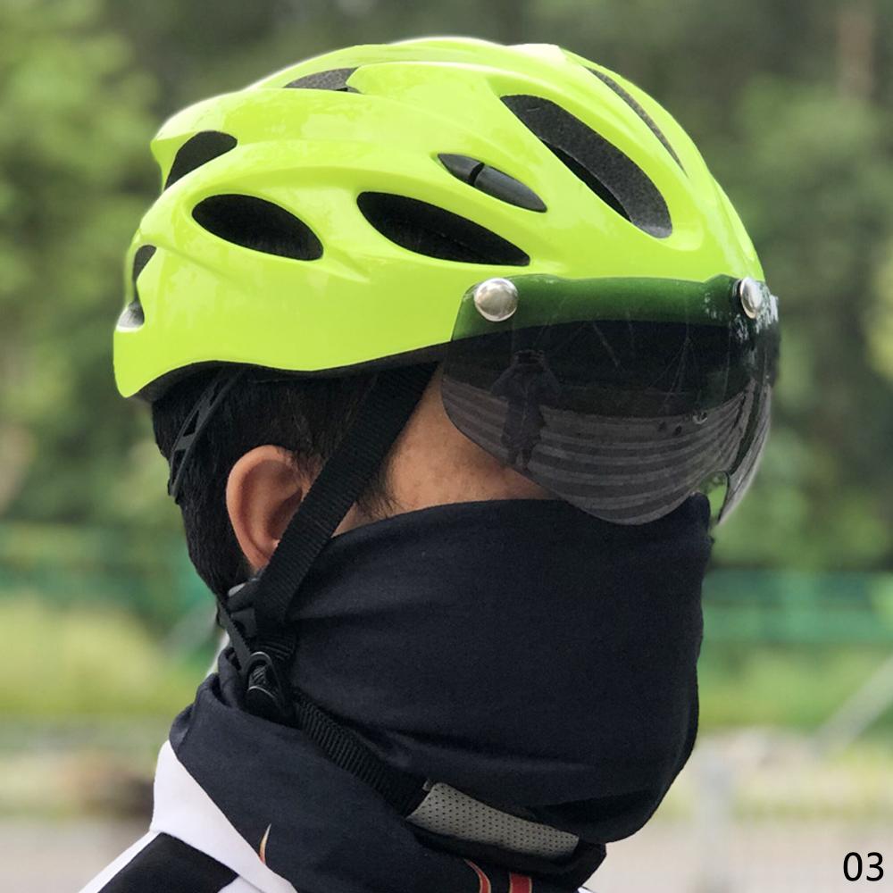 2020Cairbull Ultralight Cycling Helmet With LED Light Visor Goggles Bike Taillight Intergrally-molded Mountain Road MTB Helmets: 03