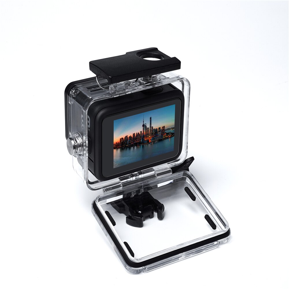 196.9-Foot Waterproof Case Underwater Diving Shell With Bracket Accessory For Go Pro Hero9 Action Camera With Anti-Fog Insert