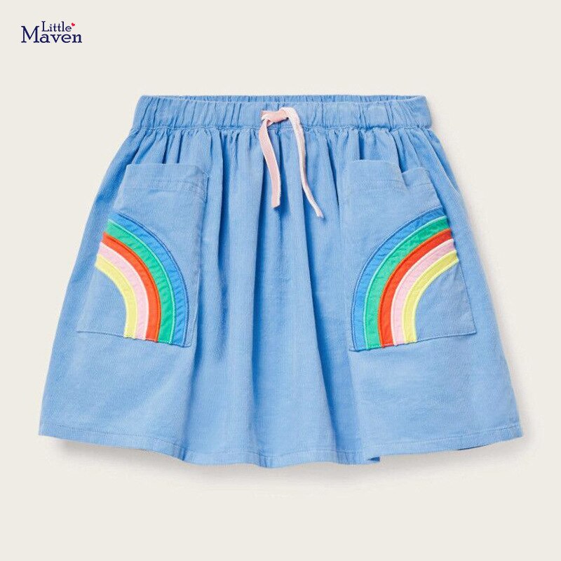 Zomer Meisje Kleding Denim Kleur Katoen Mini Regen... – Grandado