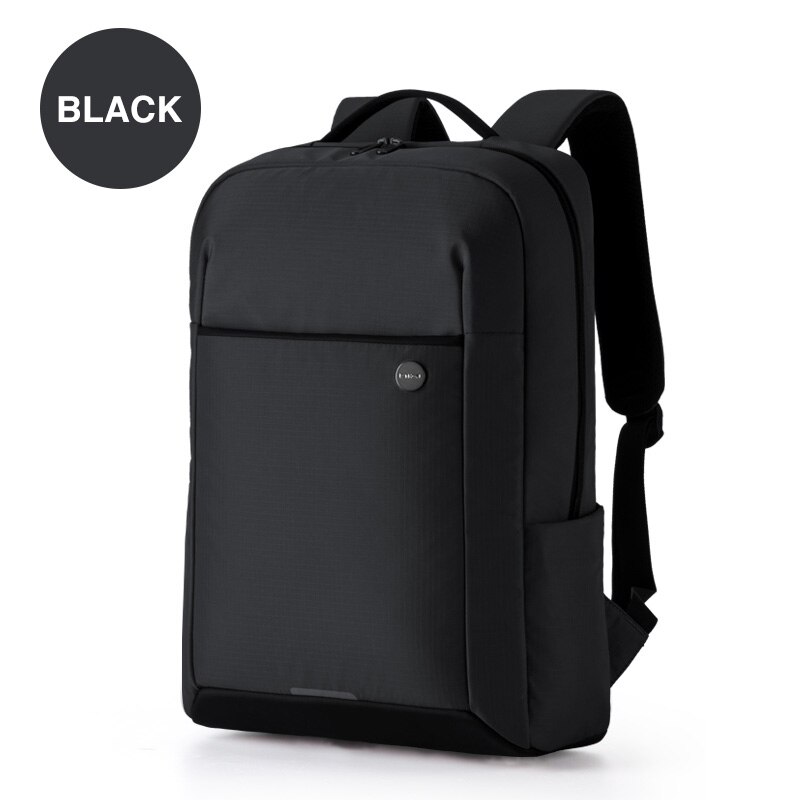 Teenager Backpack Young Man Back Bag Double Shoulder Bag Fit 15.6" Laptop Waterproof Dustproof M5766: Black