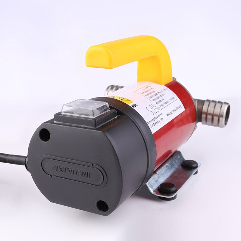 12V 24V portable DC electric fuel pump car portable diesel oil pump kerosene self-priming pump